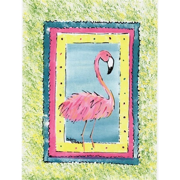 Patioplus 11 x 15 In. Flamingo Flag, Garden Size - PA2554774