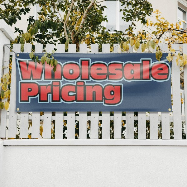 Signmission Wholesale Pricing, 18 Inch x 48 Inch, Vinyl Banner - B-30942