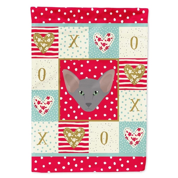 Carolines Treasures 28 x 0.01 x 40 in. Oriental Shorthair Cat Flag Canvas House Size - CK5143CHF