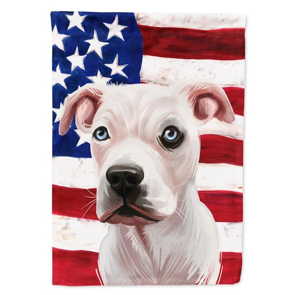 Carolines Treasures Guatemalan Dogo Dog American Canvas House Flag - 28 x 0.01 x 40 in. - CK6555CHF