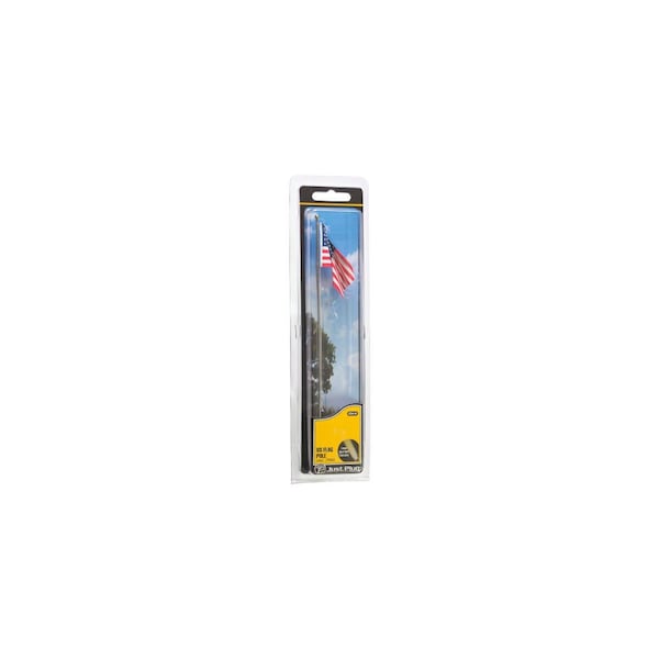 Woodland Scenics All Scales 2.24 in. Small US Flag Pole - WOO5950