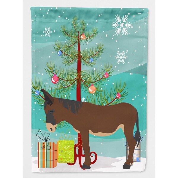 Patioplus Zamorano-Leones Donkey Christmas Flag Garden - Size - PA2551581