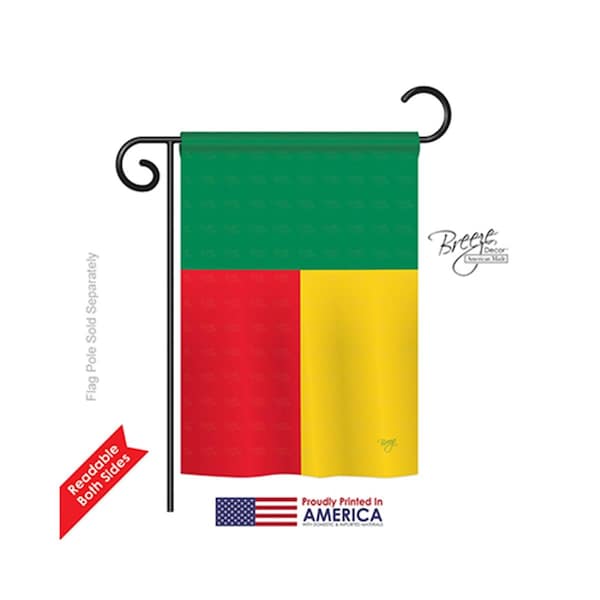 Gardencontrol Benin 2-Sided Impression Garden Flag - 13 x 18.5 in. - GA801545