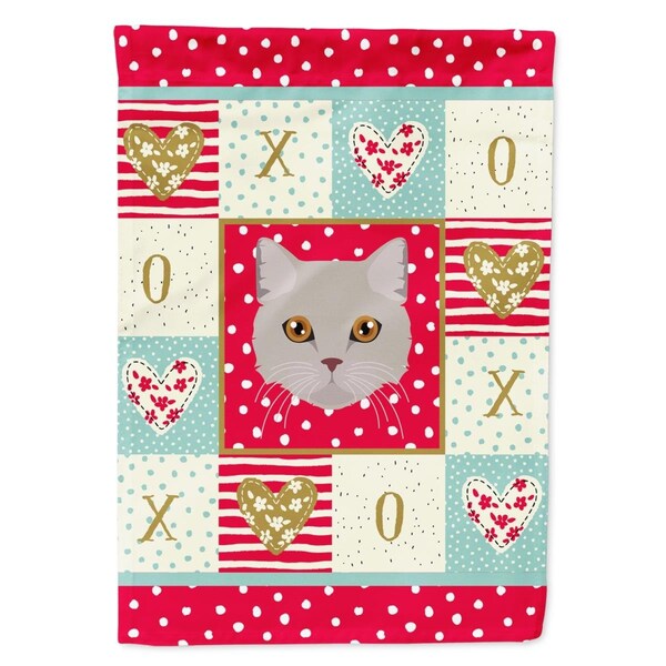 Carolines Treasures 11 x 0.01 x 15 in. Brazilian Semi Longhair Cat Flag Garden Size - CK5094GF