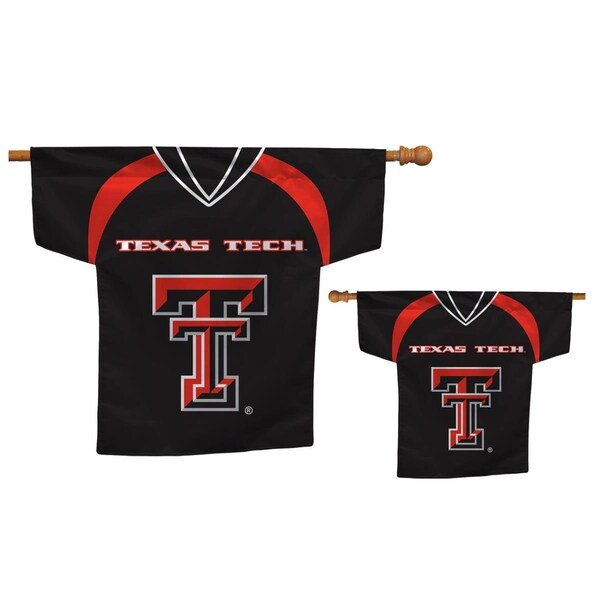 Fremont Die Consumer Products Inc Fremont Die 2324553984 Texas Tech Red Raiders Flag - Jersey Design - 2324553984
