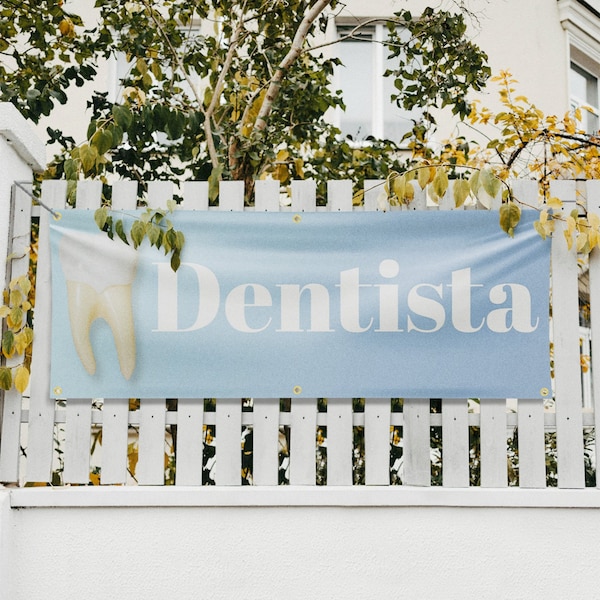 Signmission Dentista, 24 Inch x 72 Inch, Vinyl Banner - B-72-30542