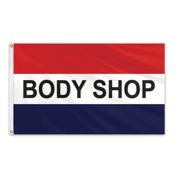 Global Flags Unlimited Body Shop Message Flag 3'x5' Standard Flag - 204876