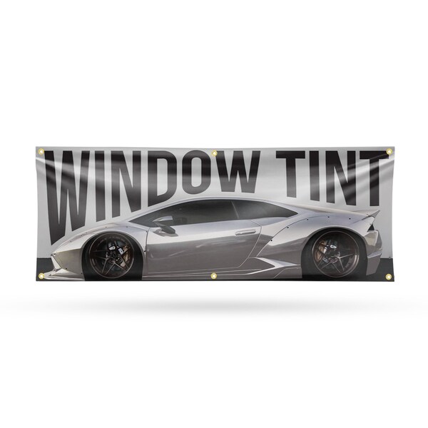 Signmission Window Tint, 24 Inch x 72 Inch, Vinyl Banner - B-72-30944