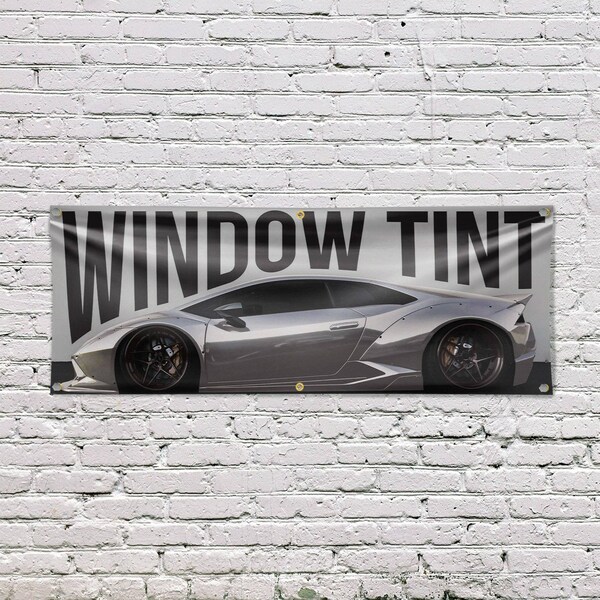 Signmission Window Tint, 24 Inch x 72 Inch, Vinyl Banner - B-72-30944