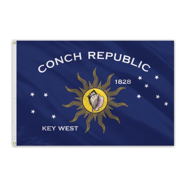 Global Flags Unlimited Conch Republic Outdoor Fly Bright Flag 3'x5' - 204101
