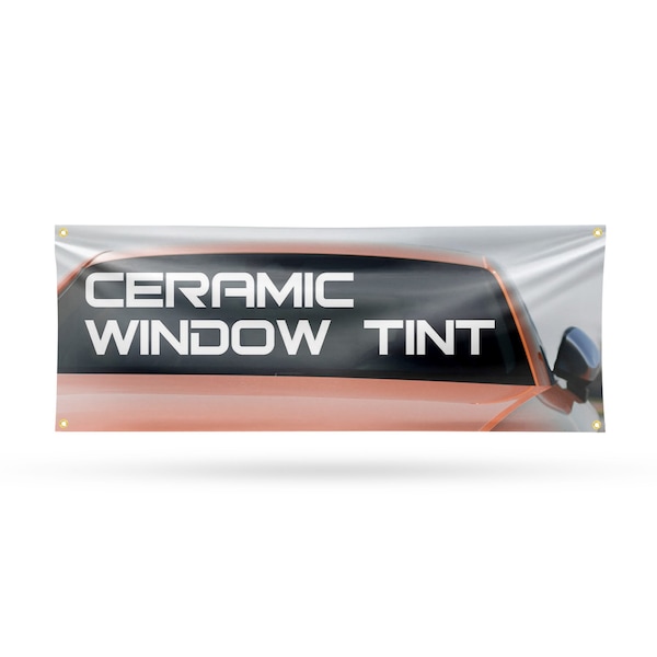 Signmission Ceramic window tint, 18 Inch x 48 Inch, Vinyl Banner - B-30513