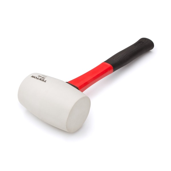 Tekton 16 oz. Fiberglass Handle White Rubber Mallet - 30653