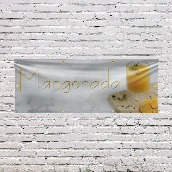 Signmission Mangonada, 36 Inch x 96 Inch, Vinyl Banner - B-96-30730