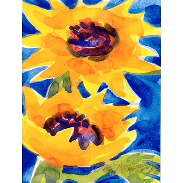 Carolines Treasures Flower - Sunflower Flag - Garden Size- 11 x 15 in. - 6012GF