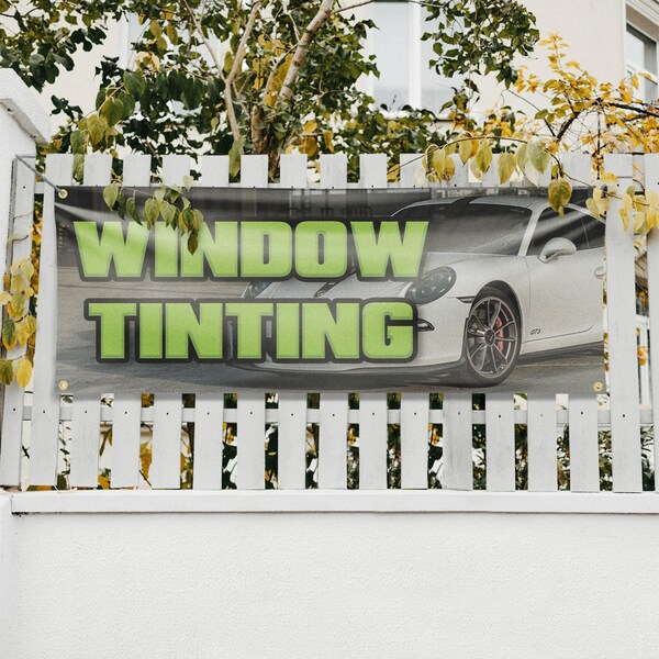Signmission Window Tinting, 18 Inch x 48 Inch, Vinyl Banner - B-30945