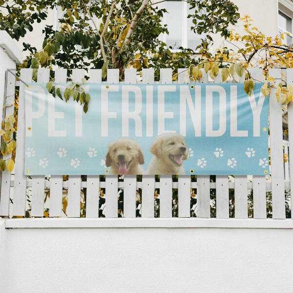 Signmission Pet Friendly, 36 Inch x 96 Inch, Vinyl Banner - B-96-30784