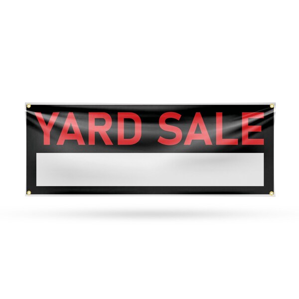 Signmission Yard Sale, 18 Inch x 48 Inch, Vinyl Banner - B-30949