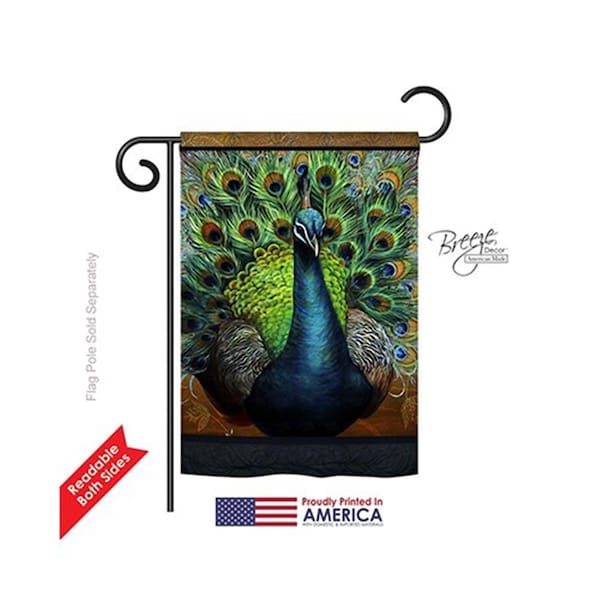 Gardencontrol Birds Salon Royale IV 2-Sided Impression Garden Flag - 13 x 18.5 in. - GA700116