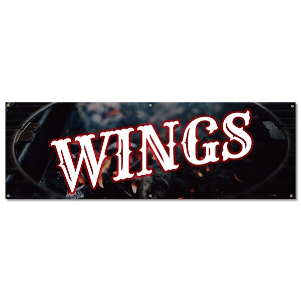 Signmission Wings, 24 Inch, Banner - B-72-30440