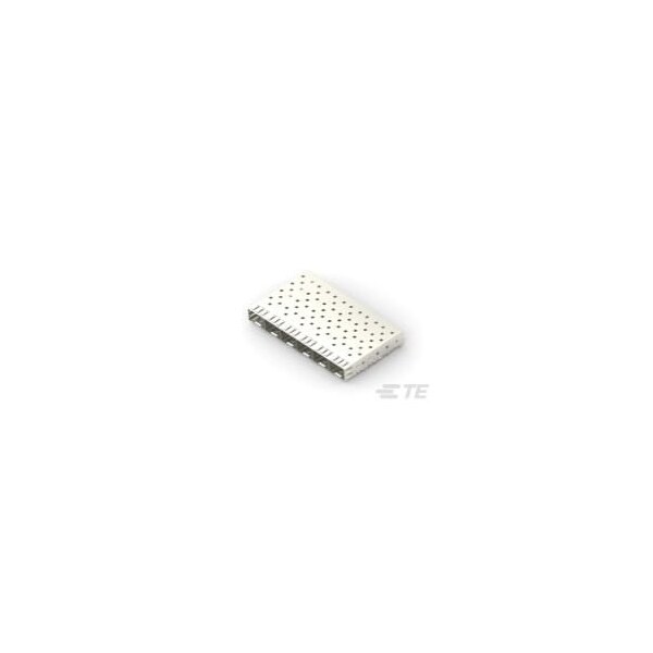 Ensamble de jaula SFP 1X6 con cinta de Kapton y PF - 1761015-3 de Te Connectivity