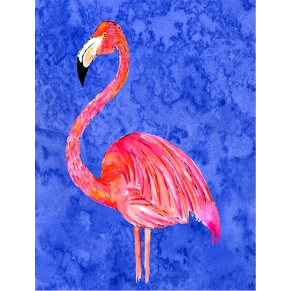 Patioplus Flamingo Canvas Flag - House Size, 28 x 40 in. - PA2554513
