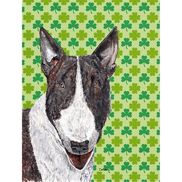 Patioplus Bull Terrier St Patricks Irish Flag Garden Size - PA895054
