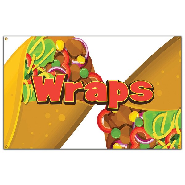 Signmission Wraps Banner Concession Stand Food Truck Single Sided - B-120 WRAPS19
