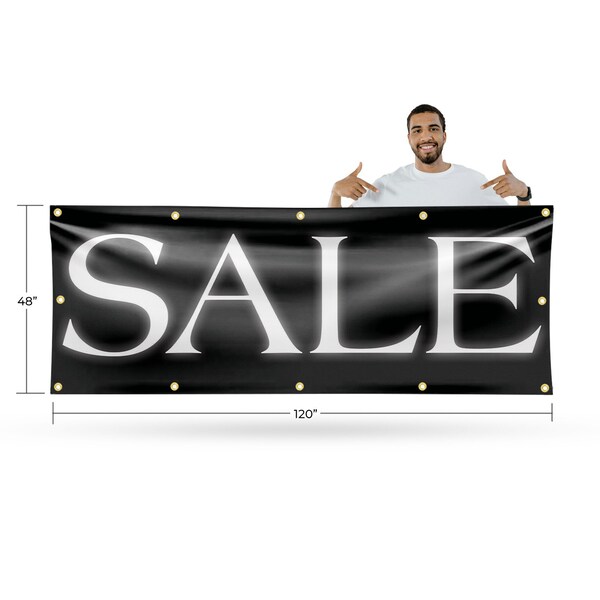 Signmission Sale, 48 Inch x 120 Inch, Vinyl Banner - B-120-30847