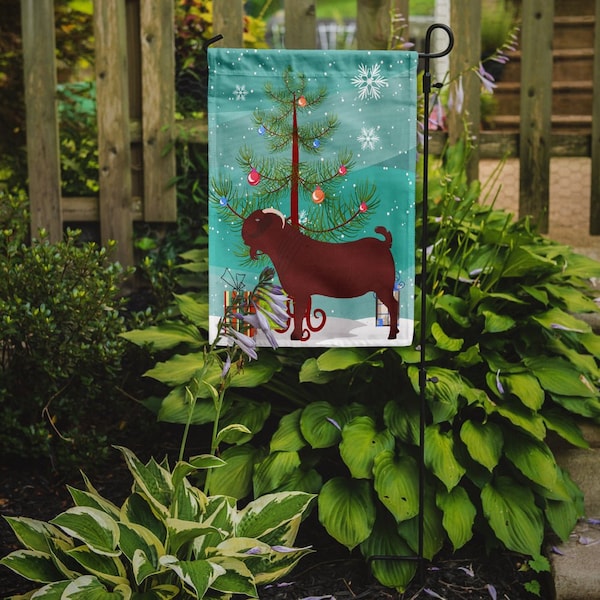 Carolines Treasures Kalahari Red Goat Christmas Flag Garden - Size - BB9258GF