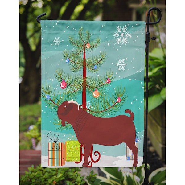 Carolines Treasures Kalahari Red Goat Christmas Flag Garden - Size - BB9258GF