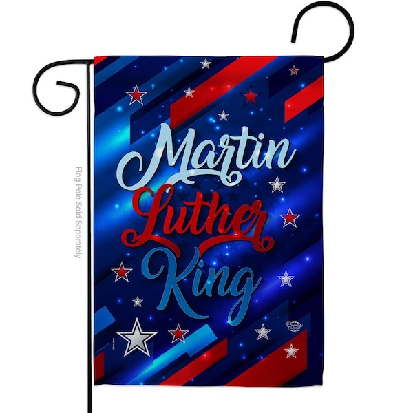 Cuadrilatero 13 x 18.5 in. Martin Luther King Black History Double-Sided Decorative Vertical Garden Flags - - CU3907252