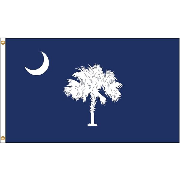 Annin Flagmakers South Carolina Flag, 4x6 Ft, Nylon - 144870