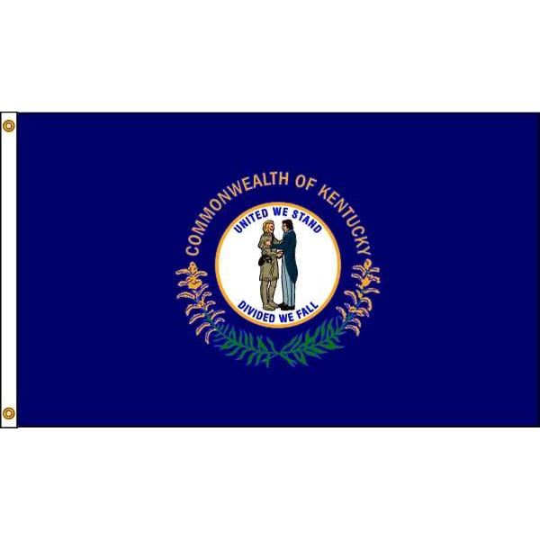 Annin Flagmakers Kentucky Flag, 4x6 Ft, Nylon - 141970