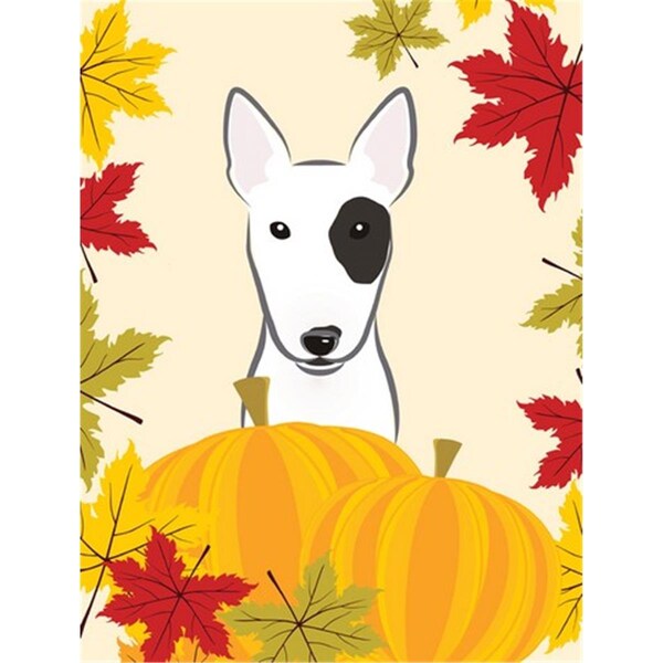 Patioplus Bull Terrier Thanksgiving Flag Garden - PA253867