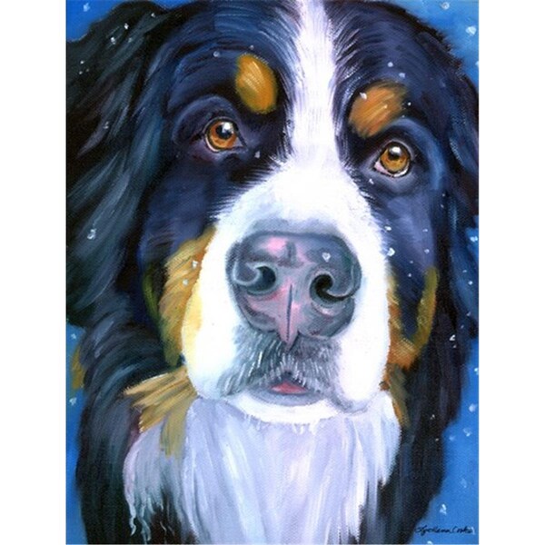 Patioplus Luca The Bernese Mountain Dog Flag Garden Size - PA2556212