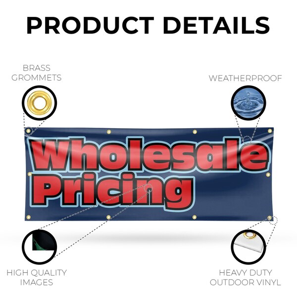Signmission Wholesale Pricing, 36 Inch x 96 Inch, Vinyl Banner - B-96-30942