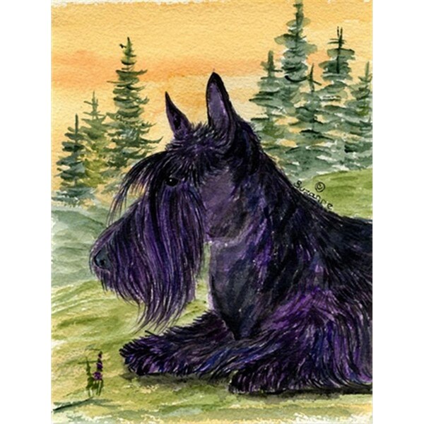 Patioplus Scottish Terrier Flag - Garden Size; 11 x 15 in. - PA728821