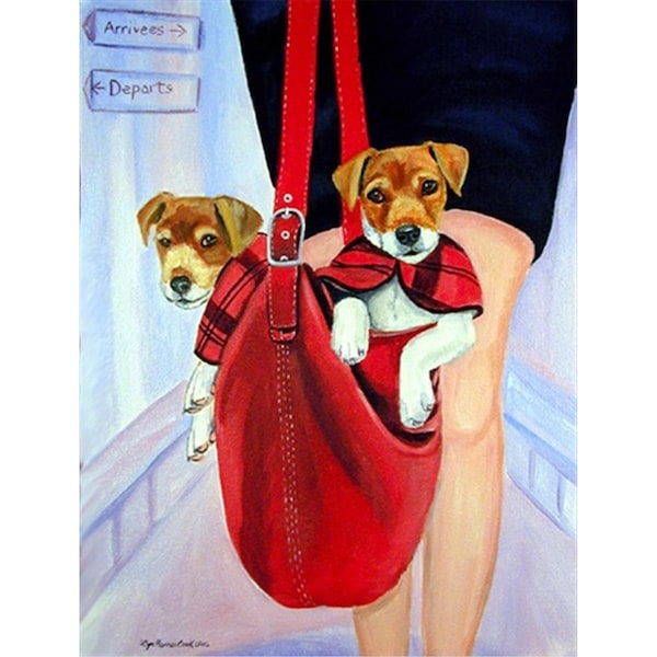 Patioplus 11 x 15 in. Jack Russell Terrier Garden Size Flag - PA247173