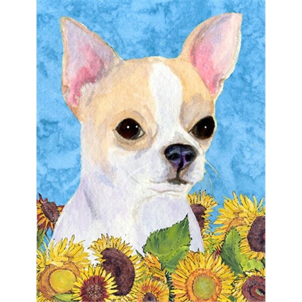 Patioplus 11 x 15 in. Chihuahua Flag Garden Size - PA247296