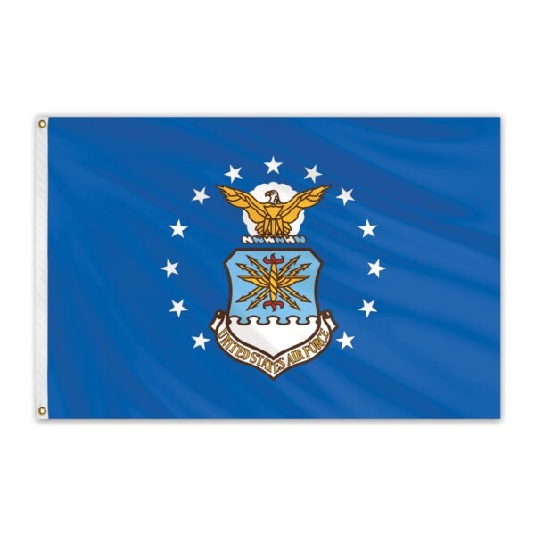 Global Flags Unlimited Air Force Outdoor Nylon Flag 5'x8' - 203861