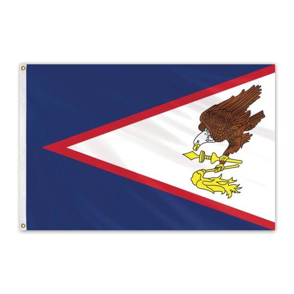 Global Flags Unlimited American Samoa Outdoor Nylon Flag 3'x5' - 200749