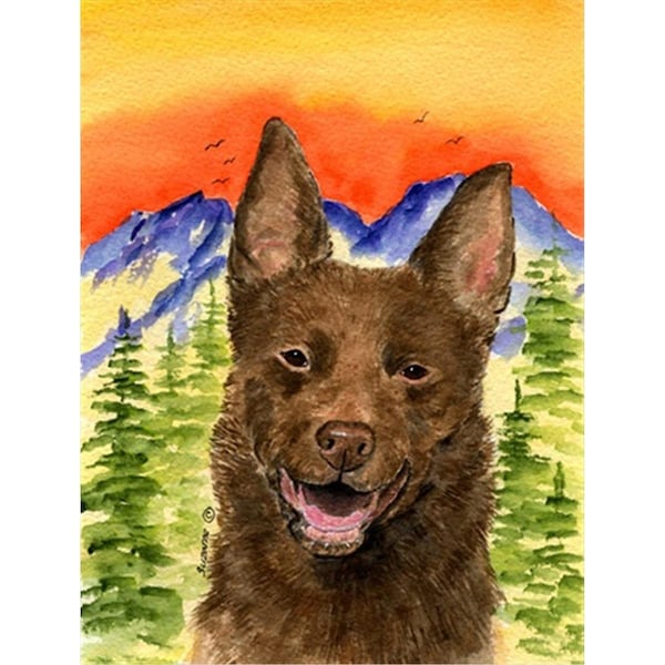 Patioplus Australian Kelpie Flag - Garden Size; 11 x 15 in. - PA251845
