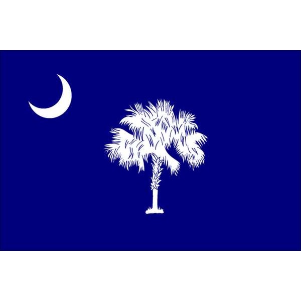 Annin Flagmakers South Carolina State Flag, 3x5 Ft - 2062