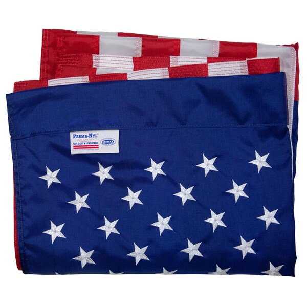 Valley Forge Valley Forge American Flag 30 in. H X 48 in. W - 60650-T