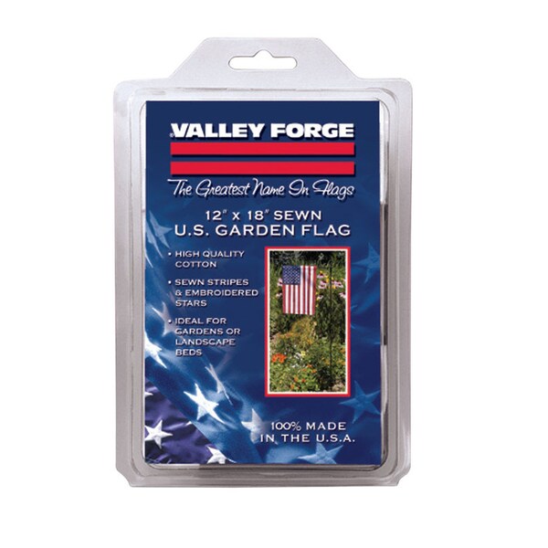 Valley Forge Valley Forge American Garden Flag 11 in. H X 15 in. W - USGF-C