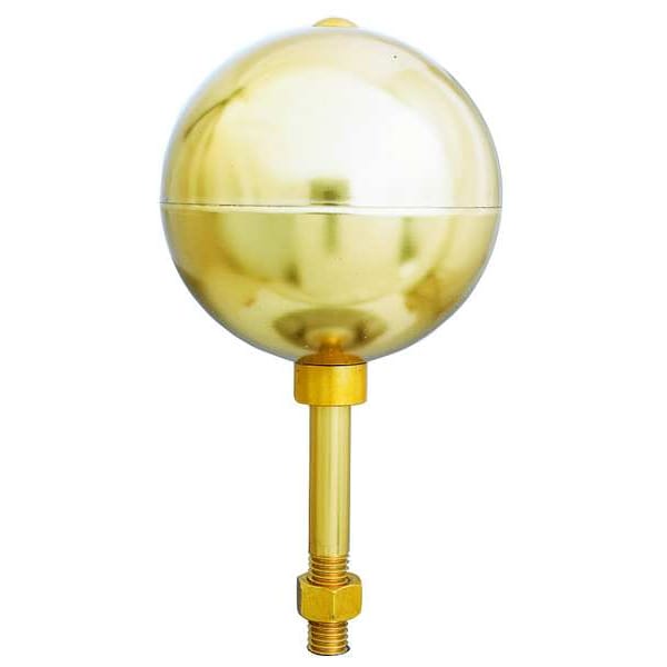 Annin Flagmakers Ball Ornament, Aluminum, Gold - 800051