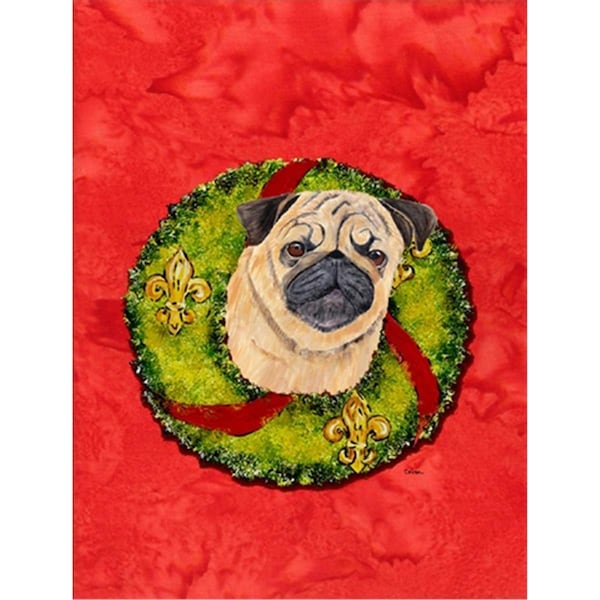 Patioplus Pug Flag - Garden Size; 11 x 15 in. - PA251832