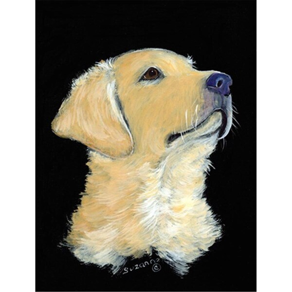 Carolines Treasures 28 x 40 In. Golden Retriever Flag Canvas- House Size - SS8960CHF