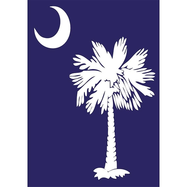 Magnolia Garden Flags 13 x 18 in South Carolina Garden Flag - 1407