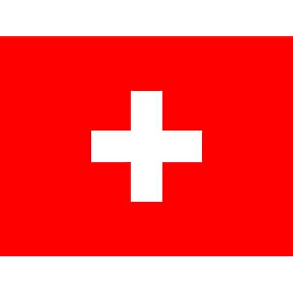 Annin Flagmakers Switzerland Flag, 4x6 Ft, Nylon - 198162